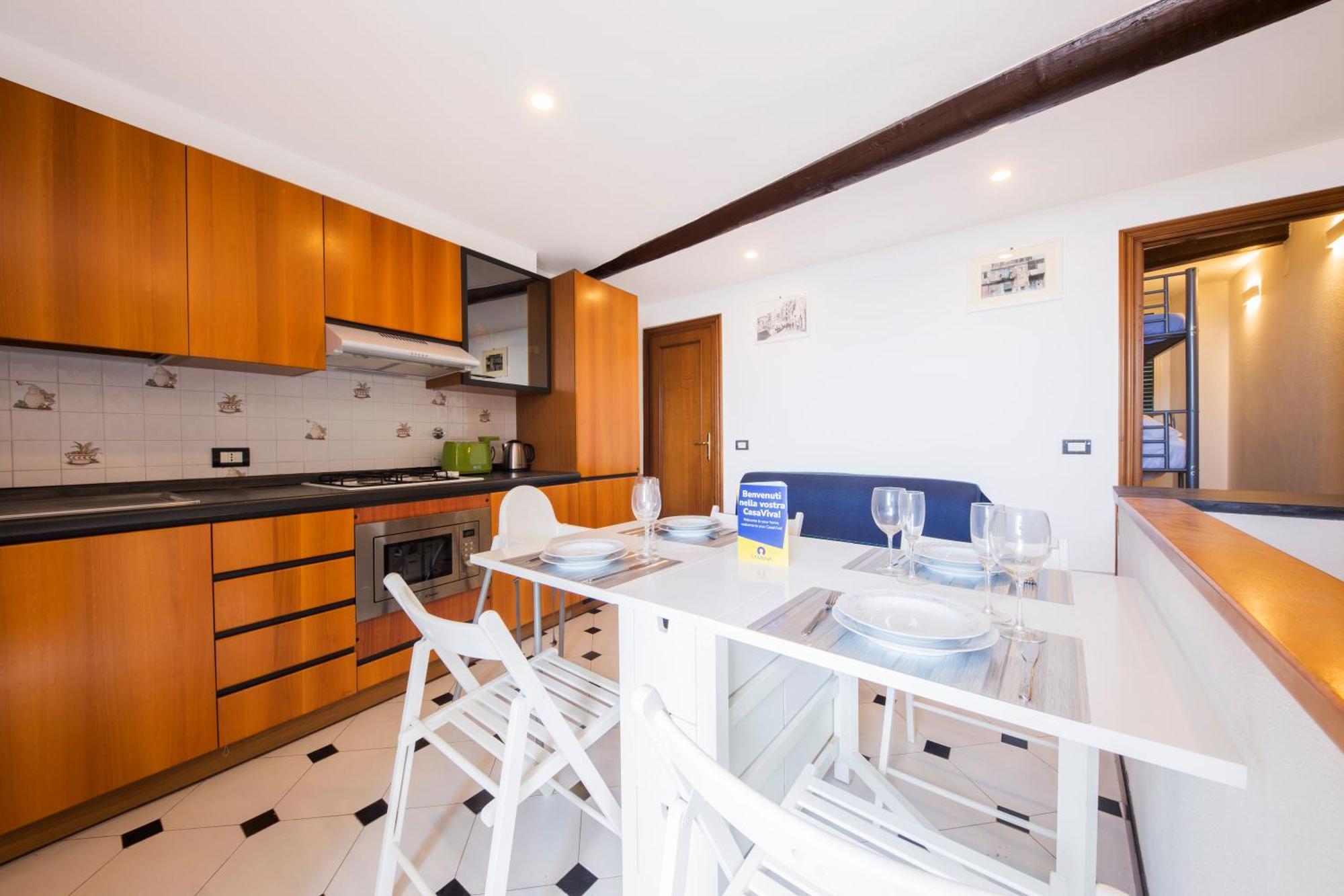 Casaviva Family Beachfront House In Camogli Buitenkant foto