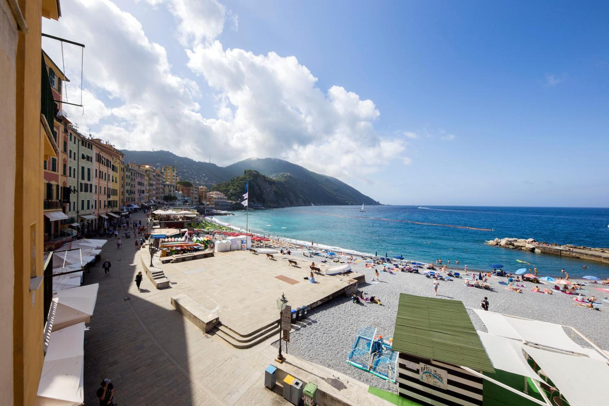 Casaviva Family Beachfront House In Camogli Buitenkant foto